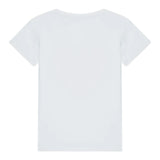 Guess T-Shirt Tinta Unita con Stampa per Neonata A5RI00K6YW4 BIANCO GUESS 