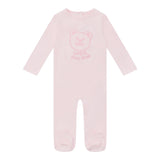 Guess Tutina Tinta Unita con Stampa per Neonata H2YW00KA6W3 ROSA CIPRIA GUESS 