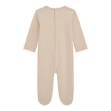 Guess Tutina Tinta Unita con Stampa per Neonata H3YW02J1314 BEIGE GUESS 