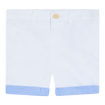Guess Bermuda Tinta Unita con Elastico In Vita per Neonato I2RD00WEHD0 BIANCO GUESS 