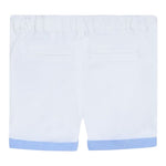 Guess Bermuda Tinta Unita con Elastico In Vita per Neonato I2RD00WEHD0 BIANCO GUESS 