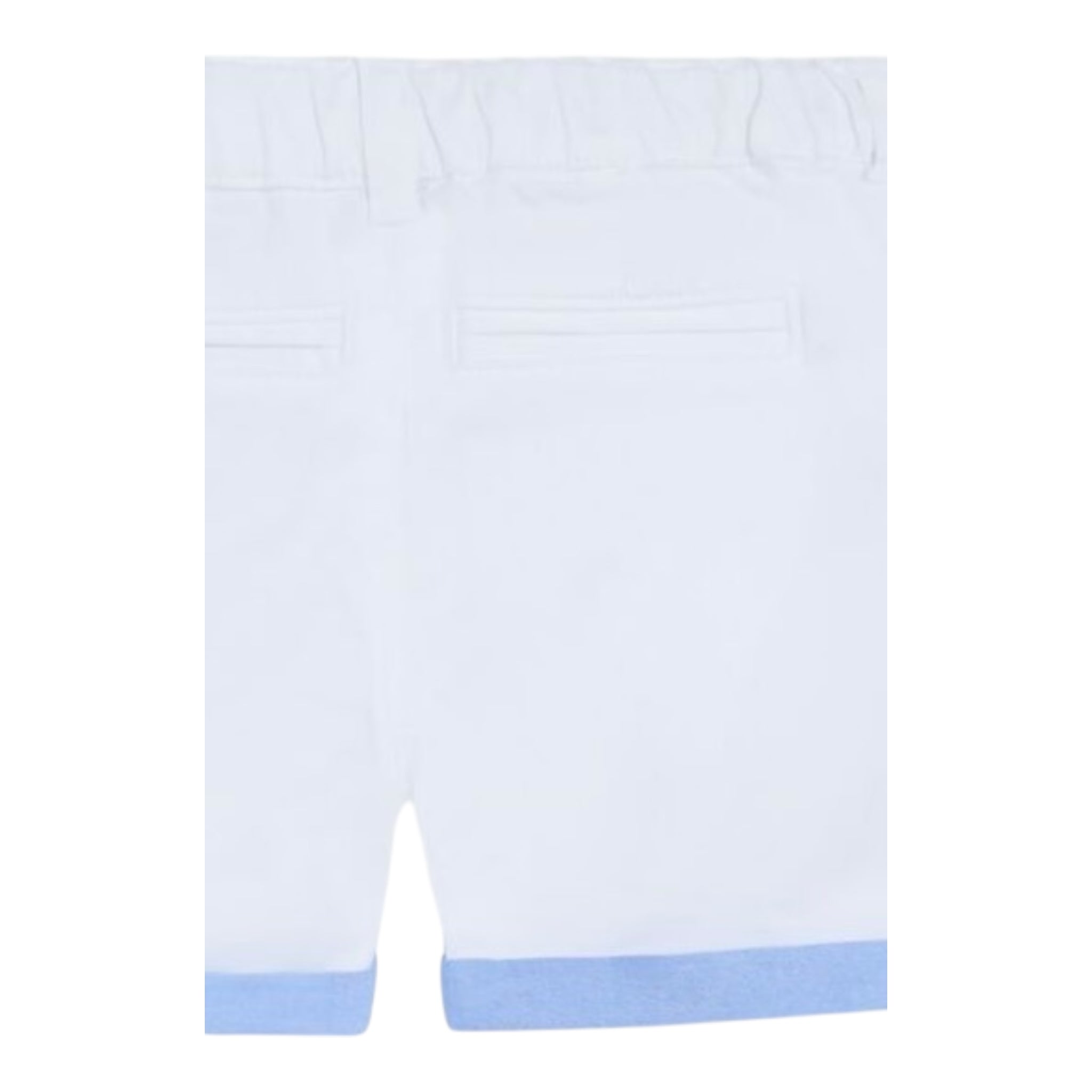 Guess Bermuda Tinta Unita con Elastico In Vita per Neonato I2RD00WEHD0 BIANCO GUESS 