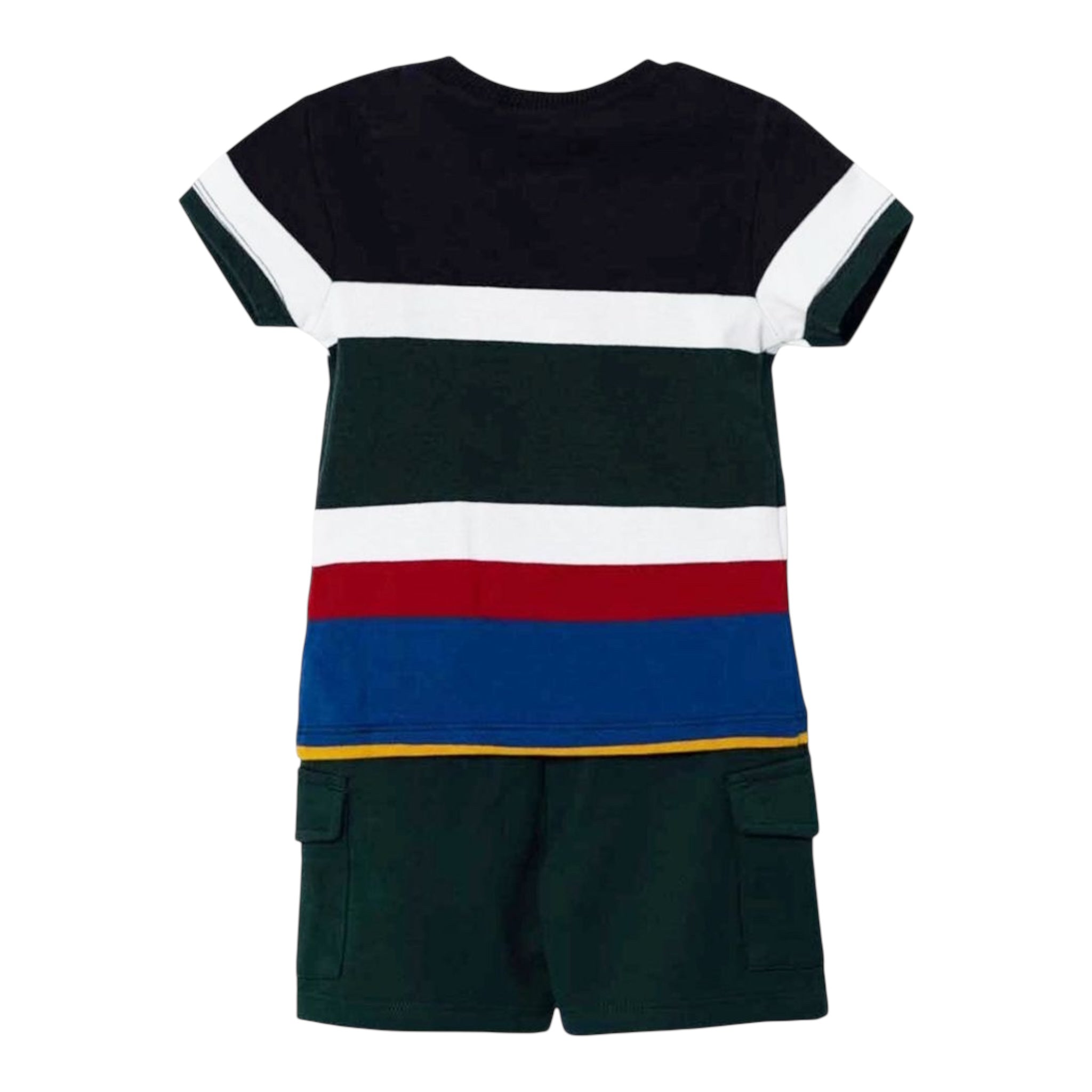 Guess Completo 2 Pezzi T-Shirt -Bermuda per Neonato I4RG07KC334 VERDE GUESS 