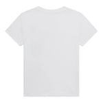 Guess T-Shirt Gircollo Tinta Unita con Stampa per Neonato I5GI01K8HM4 BIANCO GUESS 