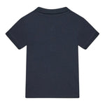 Guess Polo Mezza Manica Tinta Unita con Logo per Neonato I82P02K5DS0 BLU GUESS 