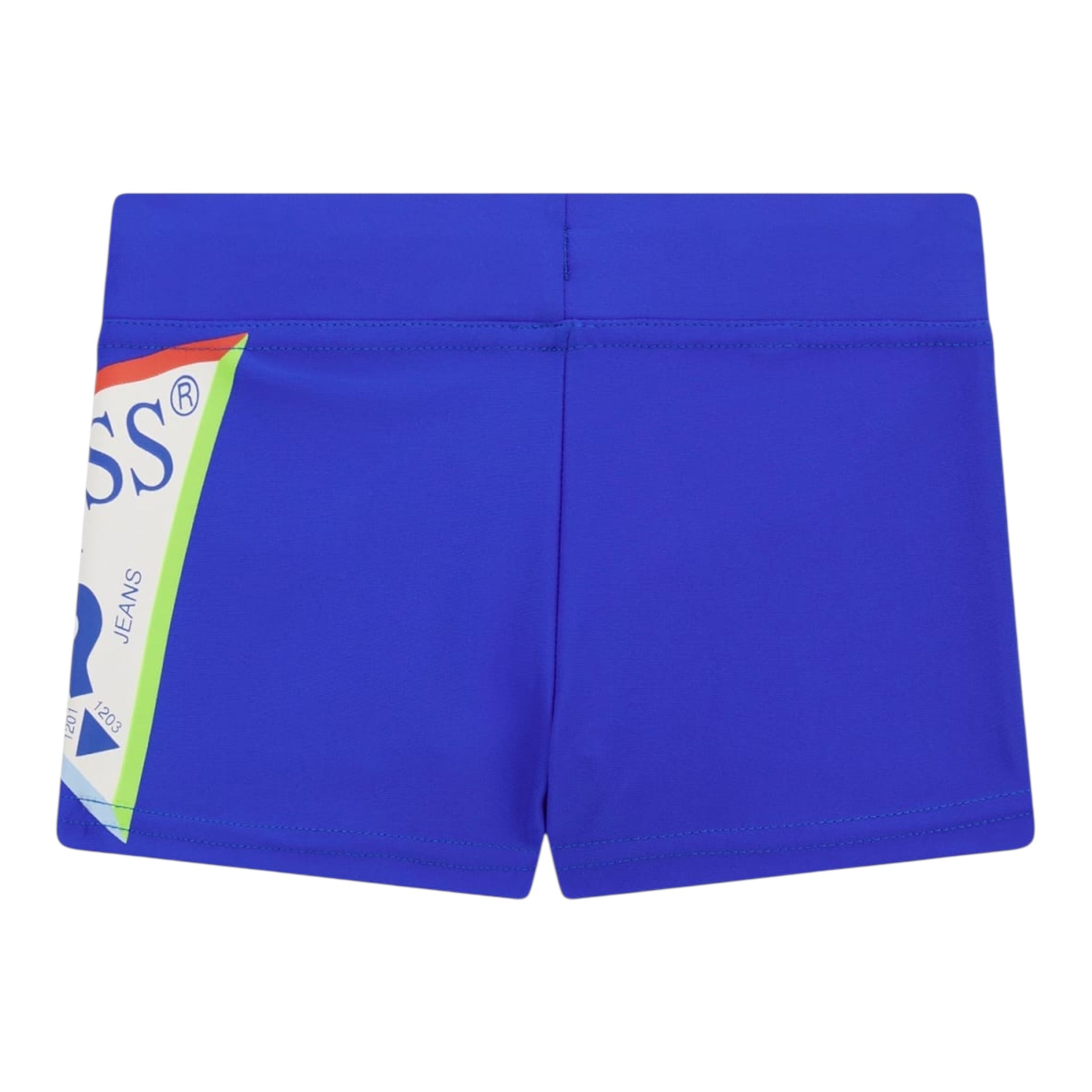Guess Costume Tinta Unita con Logo per Neonato IG4Z00MC052 COBALTO GUESS 