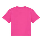 Guess T-Shirt Girocollo Tinta Unita con Stampa per Bambina J5GI04K6YW4 FUXIA GUESS 