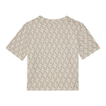 Guess T-Shirt Tinta Unita con Stampa per Bambina J5RI04K4YW4 BEIGE GUESS 