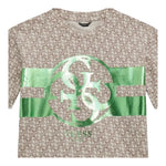 Guess T-Shirt Tinta Unita con Stampa per Bambina J5RI04K4YW4 BEIGE GUESS 