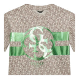 Guess T-Shirt Tinta Unita con Stampa per Bambina J5RI04K4YW4 BEIGE GUESS 