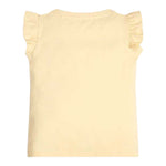 Guess T-Shirt Tinta Unita Girocollo con Stampa per Neonata K3GI11K6YW1 GIALLO GUESS 