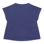 Guess T-Shirt Tinta Unita Girocollo con Stampa per Neonata K4GI01K6YW4 BLU GUESS 