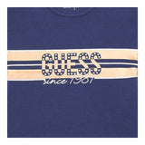 Guess T-Shirt Tinta Unita Girocollo con Stampa per Neonata K4GI01K6YW4 BLU GUESS 