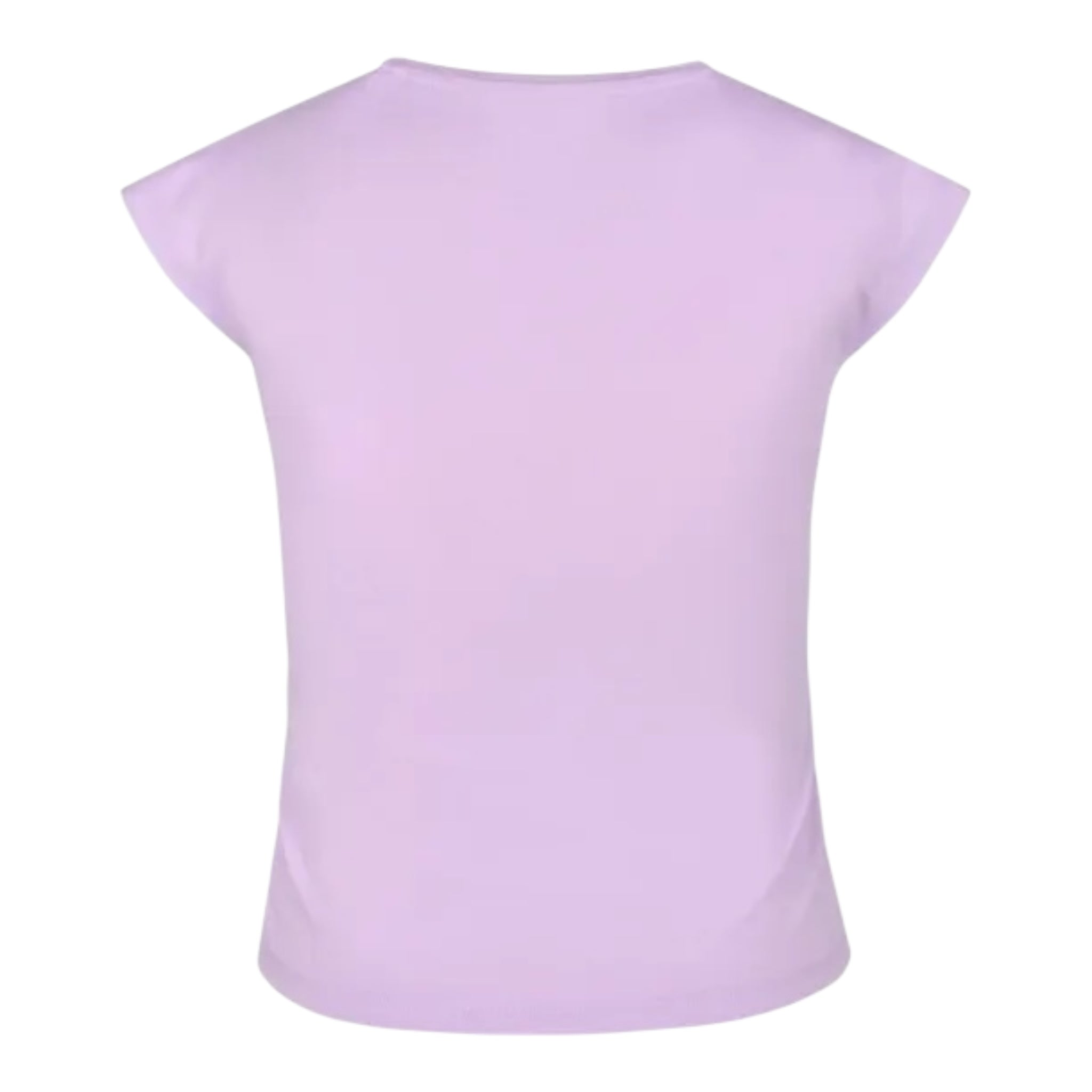 Guess T-Shirt Girocollo Tinta Unita con Stampa per Neonata K4GI11K6YW4 LILLA GUESS 