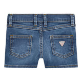 Guess Bermuda Tinta Unita In Denim per Neonato K4RD09D4CA0 BLU GUESS 
