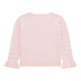 Guess Cardigan Tinta Unita con Trasparenze per Bambina K4RR03Z3CJ0 ROSA GUESS 