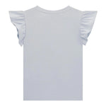 Guess T-Shirt Girocollo Tinta Unita con Logo per Neonata K5GI05K6YW4 BIANCO GUESS 