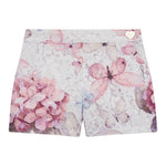 Guess Short Tinta Unita con Ricami per Neonata K5RD09WF6J0X BIANCO GUESS 
