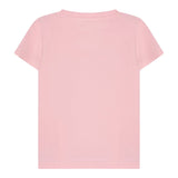 Guess T-Shirt Girocollo Tinta Unita con Logo per Neonata K5RI00K6YW4XX ROSA GUESS 