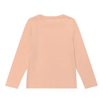 Guess Shirt Girocollo Tinta Unita con Logo per Neonata K5RI04K6YW4 ROSA GUESS 