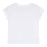 Guess T-Shirt Tinta Unita con Stampa per Neonata K5RI14K6YW4XX BIANCO GUESS 
