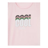 Guess T-Shirt Tinta Unita con Stampa per Neonata K5RI17K6YW4N ROSA GUESS 