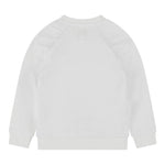Guess Felpa Chiusa Girocollo Tinta Unita con Logo per Neonato K5RQ04KAD74 BIANCO GUESS 