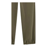 Guess Pantalone Tinta Unita con Elastico In Vita per Bambino L5RB09WF7B1 VERDE GUESS 