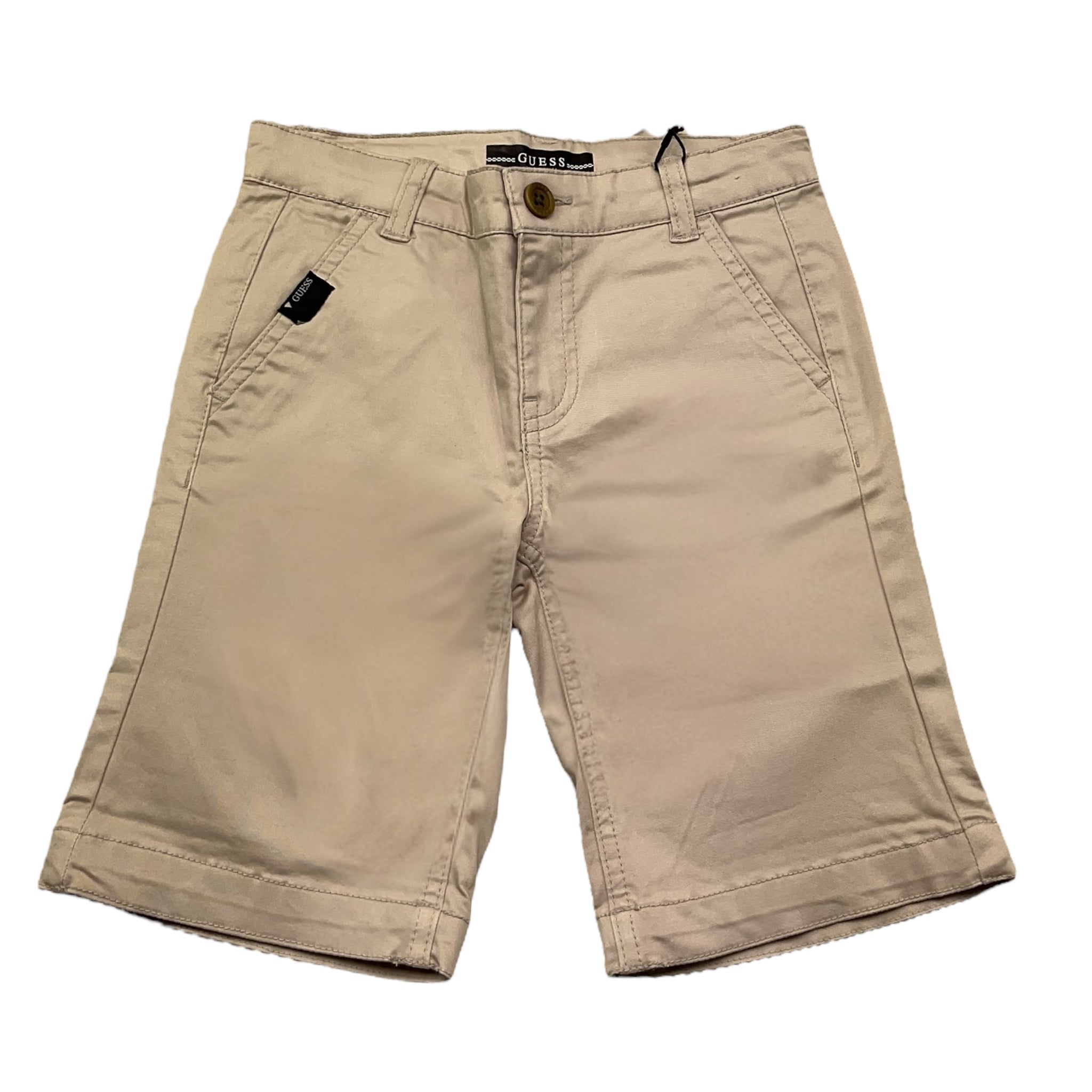 Guess Bermuda Tinta Unita con Girovita Regolabile per Bambino L71D58W7RQ00 BEIGE GUESS 