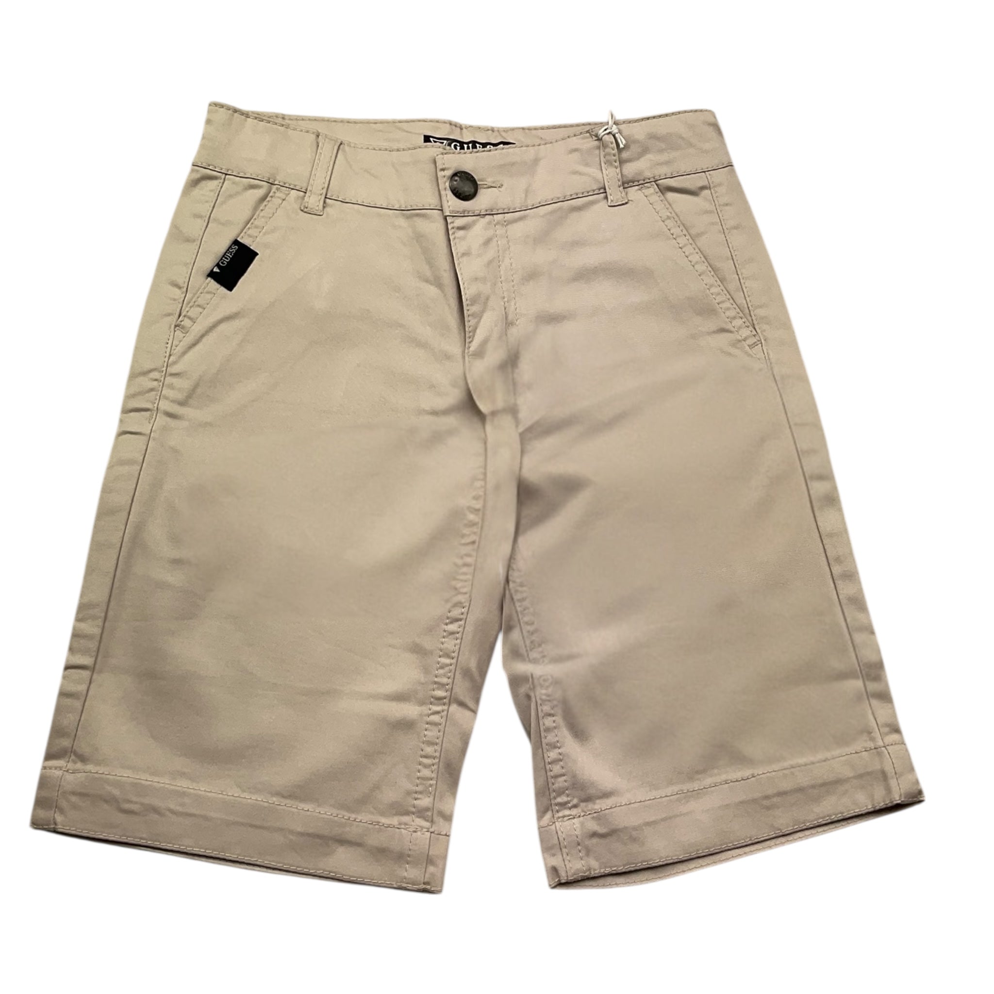 Guess Bermuda Tinta Unita con Girovita Regolabile per Bambino L71D58W7RQ0 BEIGE GUESS 