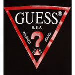 Guess T-Shirt Tinta Unita con Logo per Bambino L73I55K8HM0 NERO GUESS 
