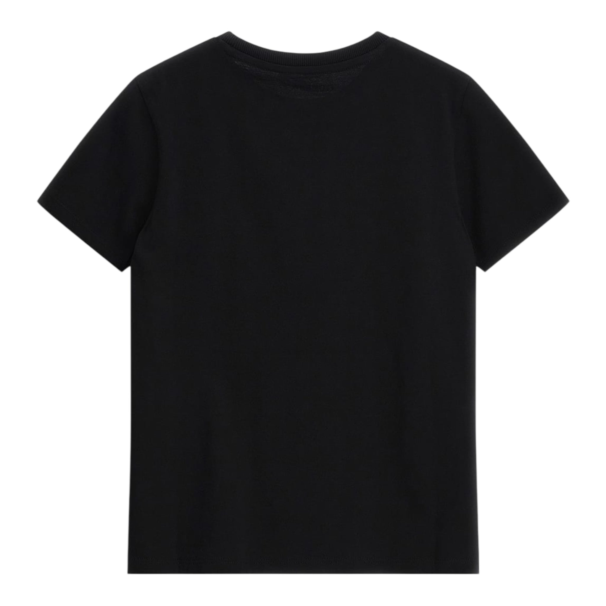 Guess T-Shirt Tinta Unita con Logo per Bambino L73I55K8HM0 NERO GUESS 