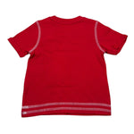 Guess T-Shirt Girocollo Tinta Unita con Stampa per Neonato N1RI15K8HM0 ROSSO GUESS 