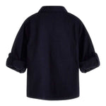 Guess Camicia Tinta Unita con Logo per Bambino N3YH04WE5W0J BLU GUESS 