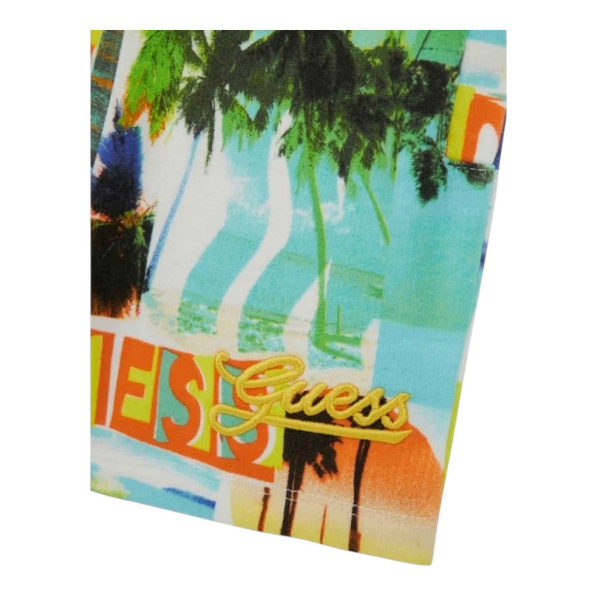 Guess Bermuda Tinta Unita con Stampa per Bambino N5GD13KA5R4 MULTICOLOR GUESS 