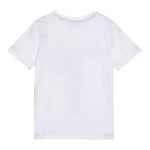 Guess T-Shirt Tinta Unita Girocollo con Stampa per Neonato N5RI20K8HM4X BIANCO GUESS 