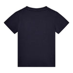 Guess T-Shirt Girocollo Tinta Unita con Stampe per Neonato N5RI23K8HM4 BLU GUESS 