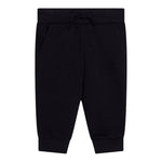 Guess Pantalone Tuta Tinta Unita con Logo per Neonato N93Q17KAUG0 NERO GUESS 