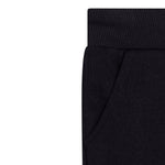 Guess Pantalone Tuta Tinta Unita con Logo per Neonato N93Q17KAUG0 NERO GUESS 