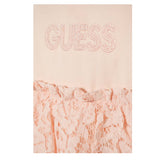 Guess Abito Mezza Manica Tinta Unita con Ricami per Neonata S4RG14K6YW1 ROSA GUESS 
