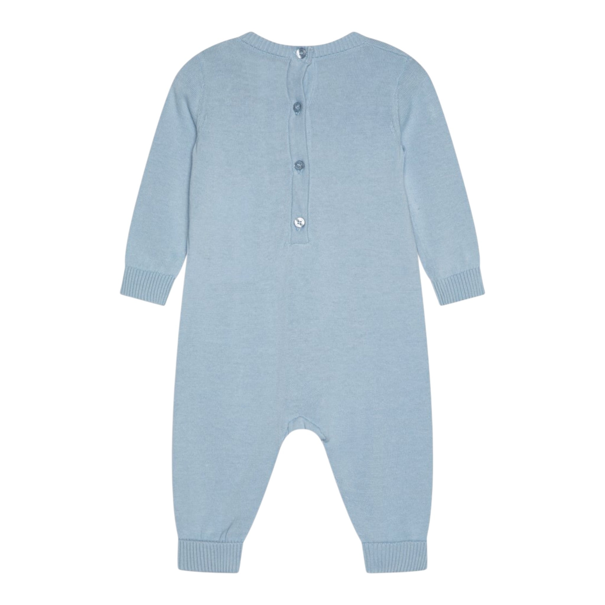 Guess Tutina Tinta Unita con Stampa per Neonata S5RG15Z3KZ1 AZZURRO GUESS 