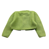 Gughelino Coprispalle Tinta Unita con Bottone per Neonata 932 VERDE GUGHELINO 