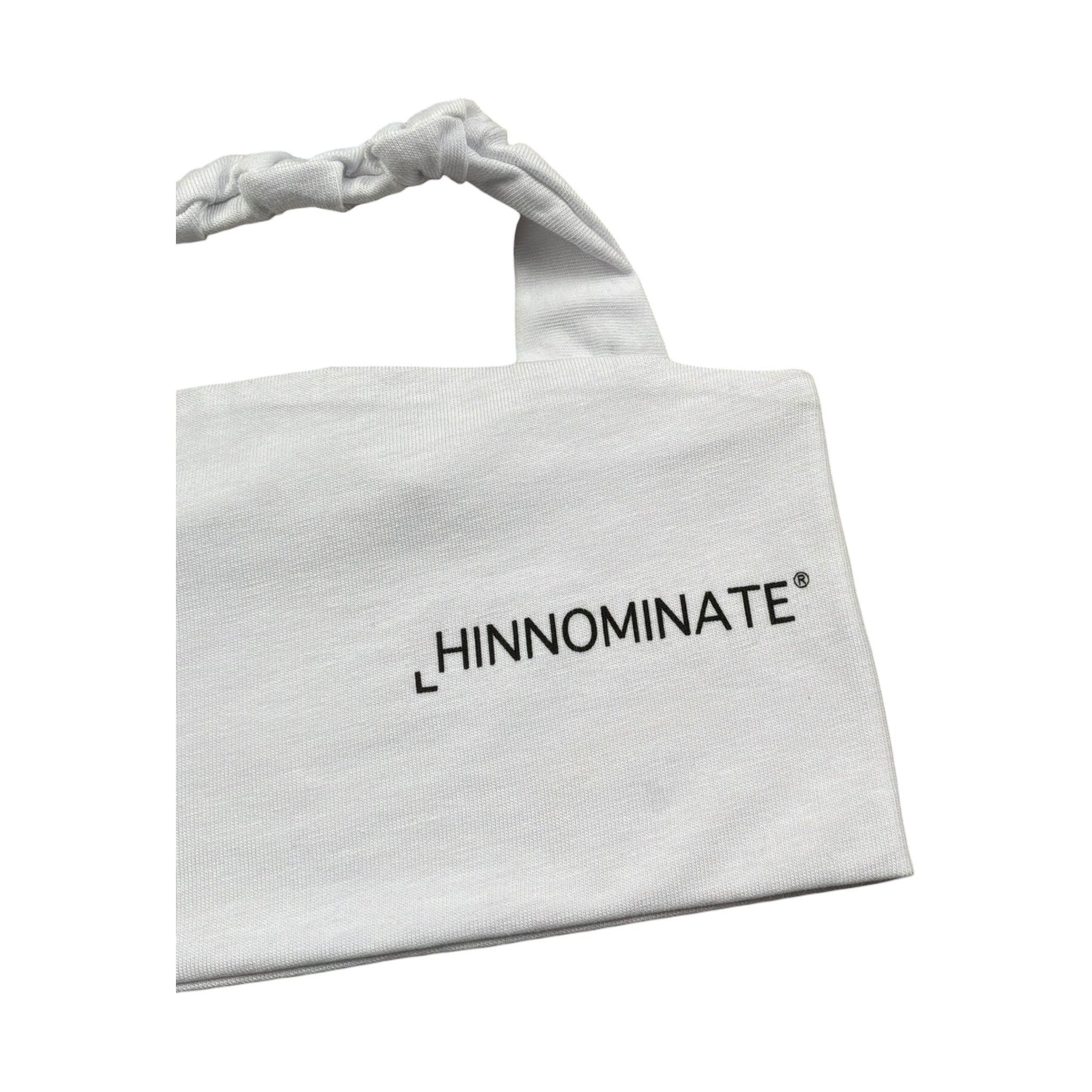 Hinnominate Top Tinta Unita con Logo per Bambina 3546MY00179 BIANCO HINNOMINATE 