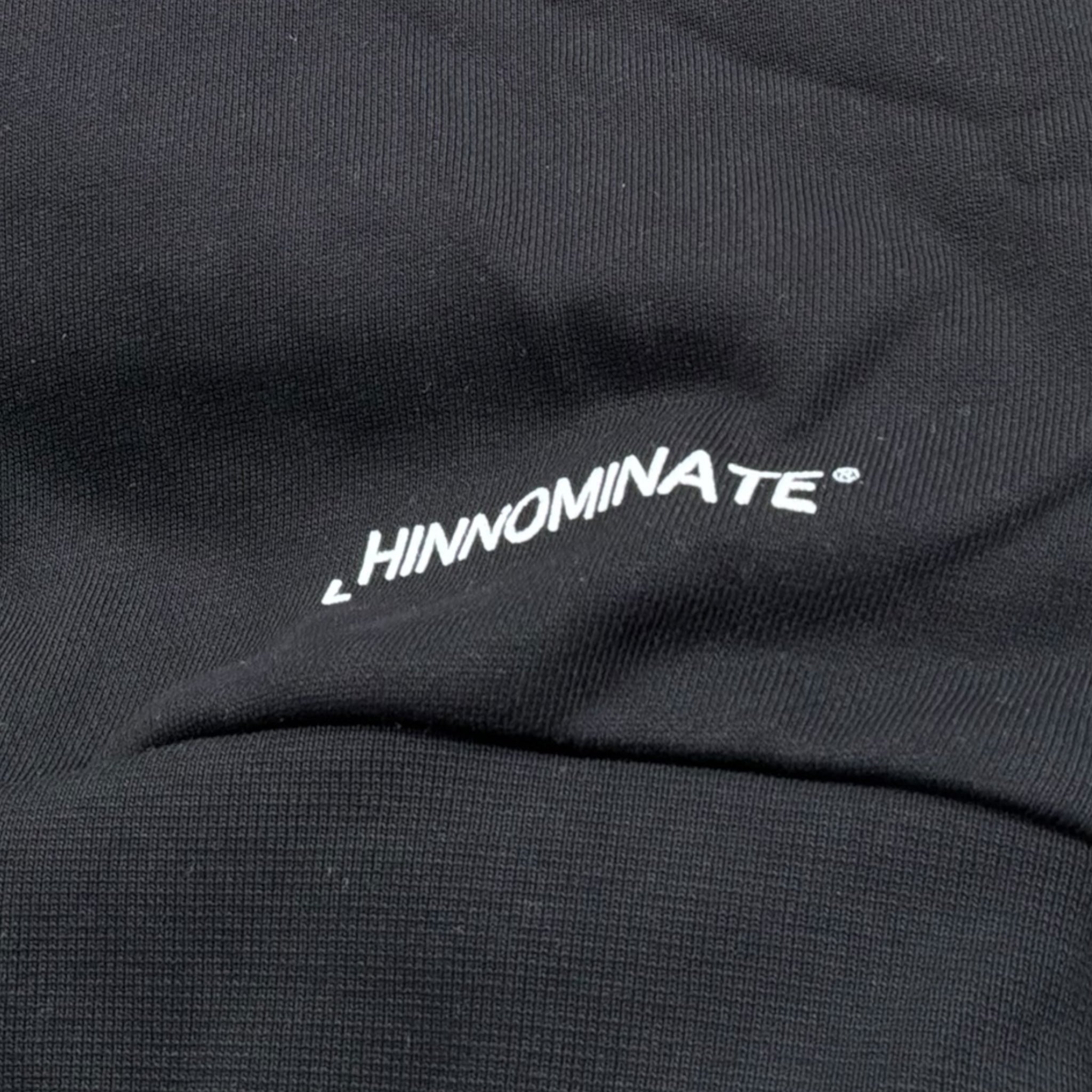 Hinnominate Felpa Tinta Unita con Stampa E Cappuccio per Bambina 3641FY00020 NERO HINNOMINATE 
