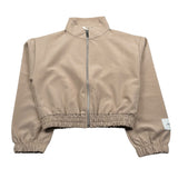 Hinnominate Giubbino con Zip tinta unita con Logo Beige per Bambina 3641FY0281 BEIGE HINNOMINATE 