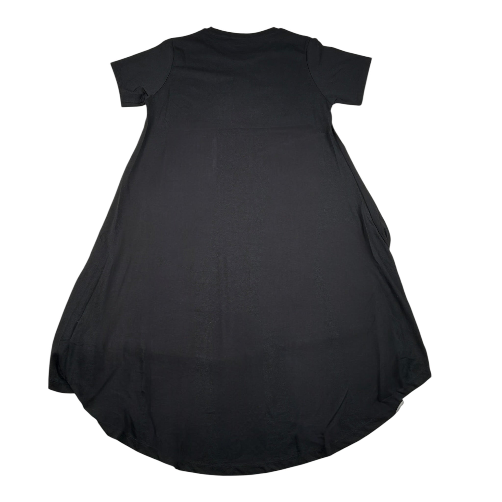 Hinnominate Abito Mezza Manica tinta unita con Stampa Nero per Bambina 3646V0159 NERO HINNOMINATE 