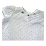 I Delfi Completo 2 Pezzi T-Shirt-Short per Neonata 25P5075 BIANCO/LILLA I DELFI 
