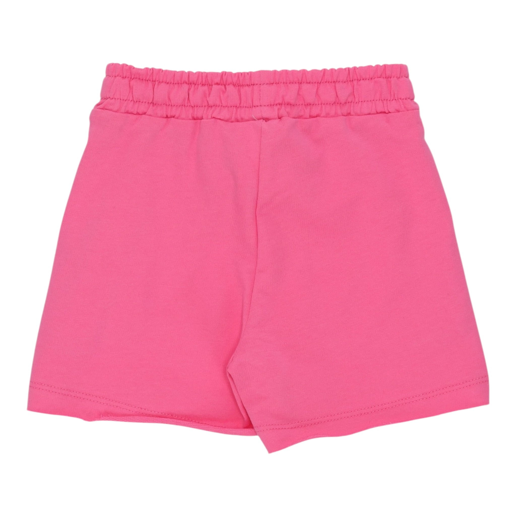 I Do Short Tinta Unita con Elastico In Vita per Bambina 4B538 ROSA I DO 