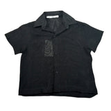 I'Am Brian Camicia Mezza Manica Tinta Unita per Bambino CA3300JX NERO I'AM BRIAN 