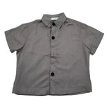 I'M Brian Camicia Mezza Manica Tinta Unita per Neonato CA3298JN GRIGIO I'M BRIAN 